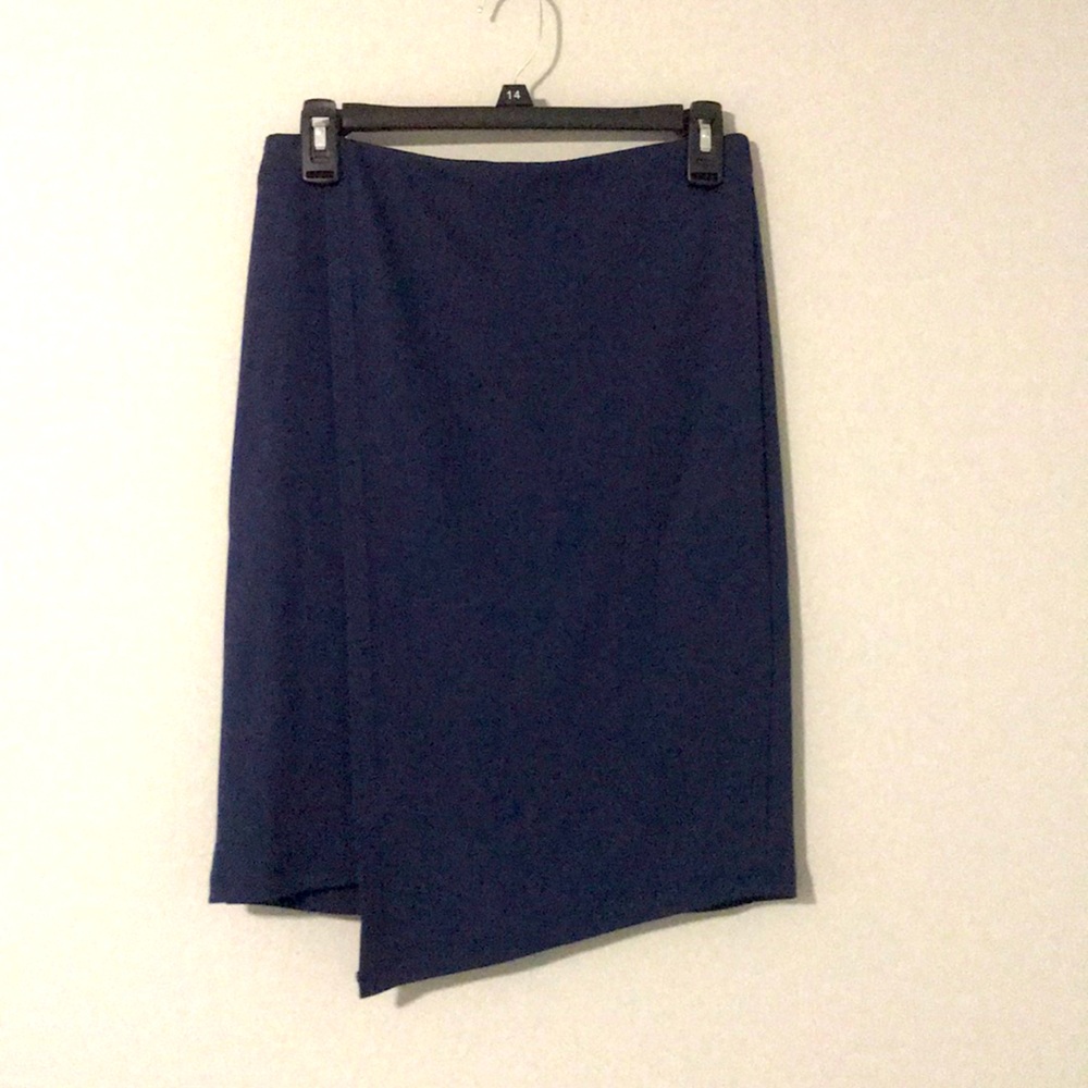 Navy skirt